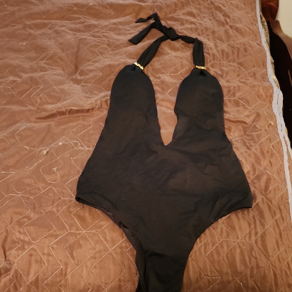 BCBG Stylish Black Womans One Piece